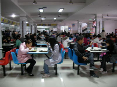 中国　学食